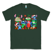 Sports Green christmas stitch coffee Classic Tee - Jasminsmagicworld