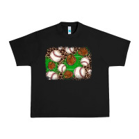 Black baseball glove background Urban Heavy Tee - JahusDesignShop