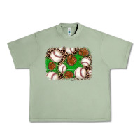 Oil Green baseball glove background Urban Heavy Tee - JahusDesignShop