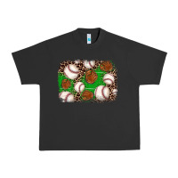 Pigment Black baseball glove background Urban Heavy Tee - JahusDesignShop