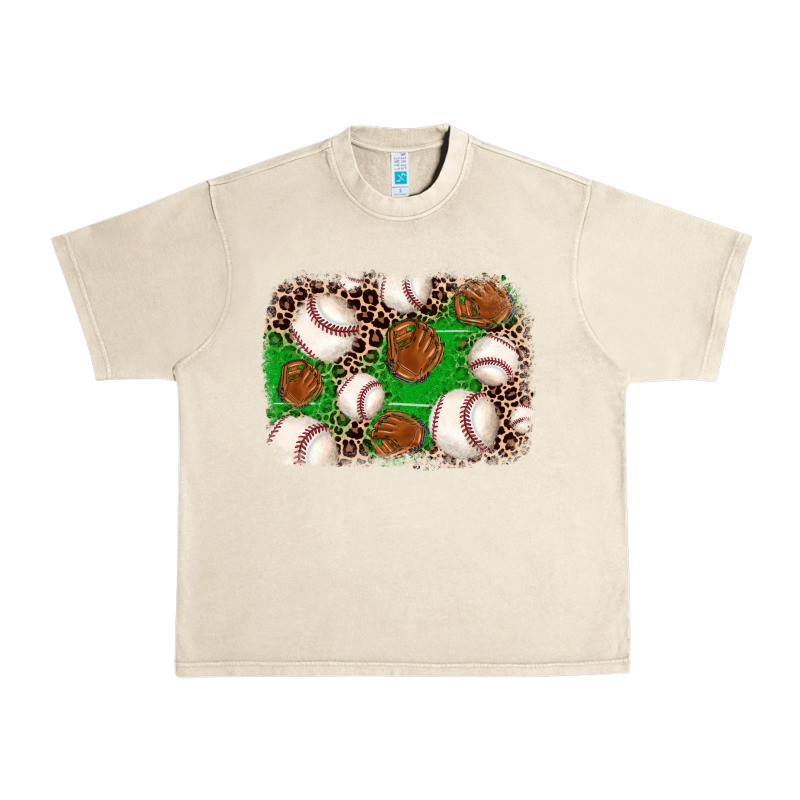 Baseball Glove Background Urban Heavy Tee by JahusDesignShop | Teevron