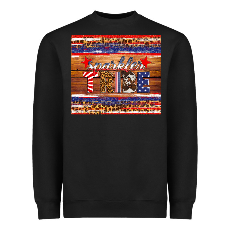 4th Of July Sparkler Tribe Heavyweight Sweatshirt by HRA Design Shop | Teevron