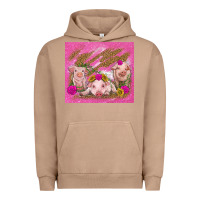 Pigment Burro pigs Urban Hoodie - TumblerDesignByShophia