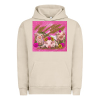 Pigment French Oak pigs Urban Hoodie - TumblerDesignByShophia