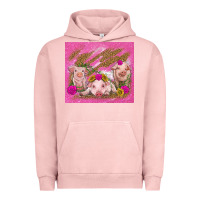 Pigment Salmon pigs Urban Hoodie - TumblerDesignByShophia