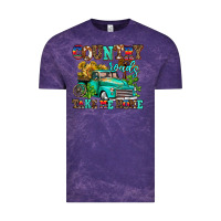 Cloud Purple country roads take me home Vintage Tee - AdoDesignShop
