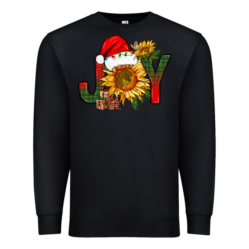 Joy Christmas With Sunflower Bbs Premium Sweatshirt by BundleAndBundleShop | Teevron