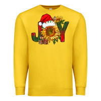 Lemon joy christmas with sunflower bbs Premium Sweatshirt - BundleAndBundleShop