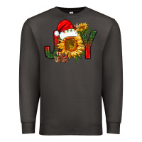 Smoke joy christmas with sunflower bbs Premium Sweatshirt - BundleAndBundleShop