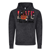 Vintage Black love halloween Vintage Hoodie - CowhideDigitalArt