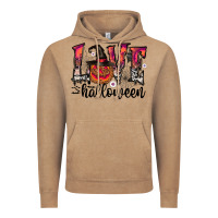 Vintage Coffee love halloween Vintage Hoodie - CowhideDigitalArt