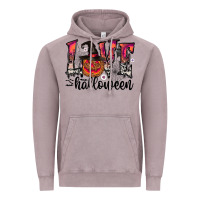 Vintage Zinc love halloween Vintage Hoodie - CowhideDigitalArt