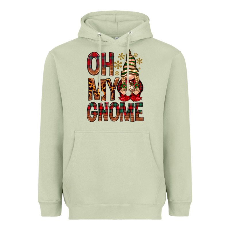Oh My Gnome Heavyweight Hoodie by NancyCooperArtShop | Teevron