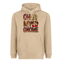 Mushroom Oh my gnome Heavyweight Hoodie - NancyCooperArtShop