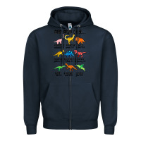 Navy god says i am dinosaurs handsome Zipper Hoodie - MaliasSmallBusiness