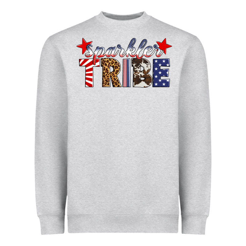 Sparkler Tribe Heavyweight Sweatshirt by HRA Design Shop | Teevron