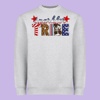 Sparkler Tribe Heavyweight Sweatshirt Designed By Hra Design Shop