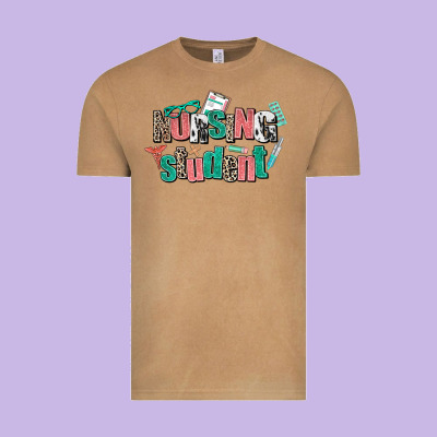 Nursing Student Vintage Tee Designed By Adodesignshop