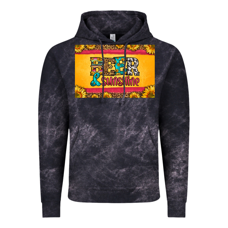Beer And Sunshine Skinny Metal Can Holder Vintage Hoodie by HRA Design Shop | Teevron