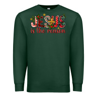 Sports Green jesus is the reason christmas bbs Premium Sweatshirt - BundleAndBundleShop