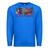 True Royal jesus is the reason christmas bbs Premium Sweatshirt - BundleAndBundleShop