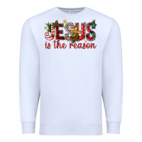 White jesus is the reason christmas bbs Premium Sweatshirt - BundleAndBundleShop