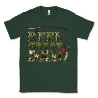 Sports Green reel great dad Classic Tee - Artiststas