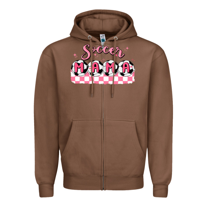 Soccer Mama Zipper Hoodie by MaliasSmallBusiness | Teevron