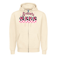 Sandshell soccer mama Zipper Hoodie - MaliasSmallBusiness