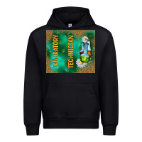 Black laboratory technician Urban Hoodie - TumblerDesignByShophia