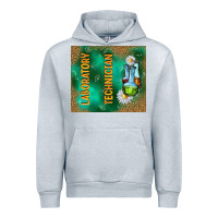 Heather Grey laboratory technician Urban Hoodie - TumblerDesignByShophia