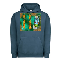 Pigment Midnight Navy laboratory technician Urban Hoodie - TumblerDesignByShophia