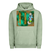 Pigment Oil Green laboratory technician Urban Hoodie - TumblerDesignByShophia