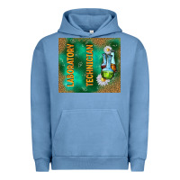 Pigment Pebble Blue laboratory technician Urban Hoodie - TumblerDesignByShophia