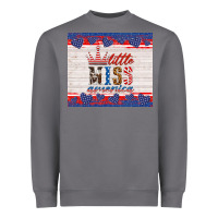 Storm 4th of july little miss America Heavyweight Sweatshirt - HRA Design Shop