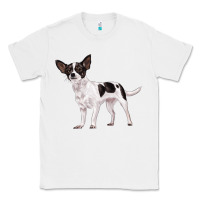 White chihuahua Classic Tee - LillyAllenDesigns
