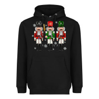 Black nutcrackers Heavyweight Hoodie - MaliasSmallBusiness