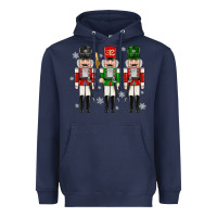 Navy nutcrackers Heavyweight Hoodie - MaliasSmallBusiness