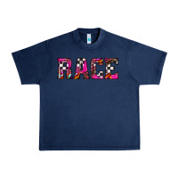 Navy race Urban Heavy Tee - JahusDesignShop