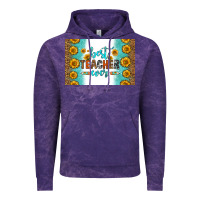 Cloud Purple best teacher ever skinny metal can holder Vintage Hoodie - HRA Design Shop
