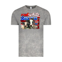 Cloud Rock red white moo Vintage Tee - AdoDesignShop