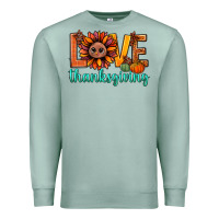 Seafoam love thanksgiving bbs Premium Sweatshirt - BundleAndBundleShop
