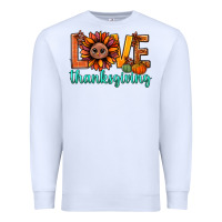 White love thanksgiving bbs Premium Sweatshirt - BundleAndBundleShop