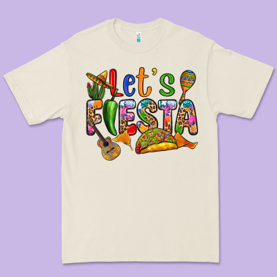 Premium Tee Let's fiesta