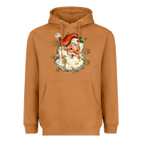 Meerkat Christmas Santa Heavyweight Hoodie - MaliasSmallBusiness