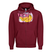 Burgundy hang in there Zipper Hoodie - MaliasSmallBusiness