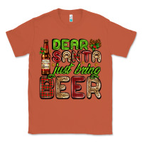Copper dear santa just bring a beer with a beer bottle Classic Tee - AdoDesignShop