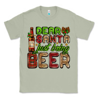 Matcha dear santa just bring a beer with a beer bottle Classic Tee - AdoDesignShop