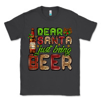 Smoke dear santa just bring a beer with a beer bottle Classic Tee - AdoDesignShop