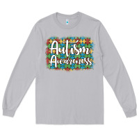 Moon Dust autism awareness puzzle background Long Sleeve Tee - Artiststas